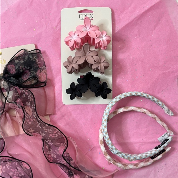 🎀GIVEAWAY for Posh SHOW! Sincerely Jules Pink Hair Bow, Headbands, Hawaii Clips - Picture 4 of 6